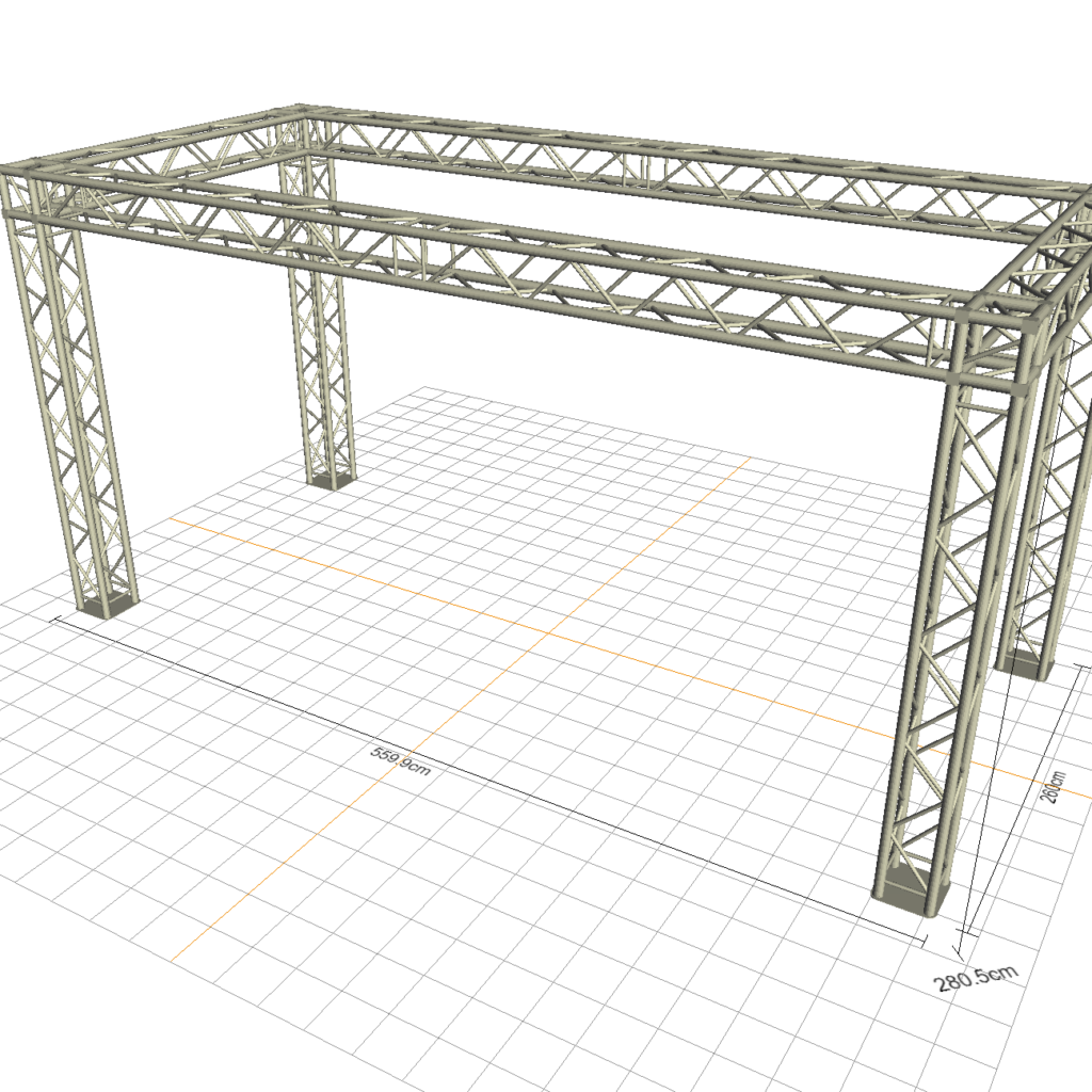 18.3' x 8.5' x 9.2' Rectangle