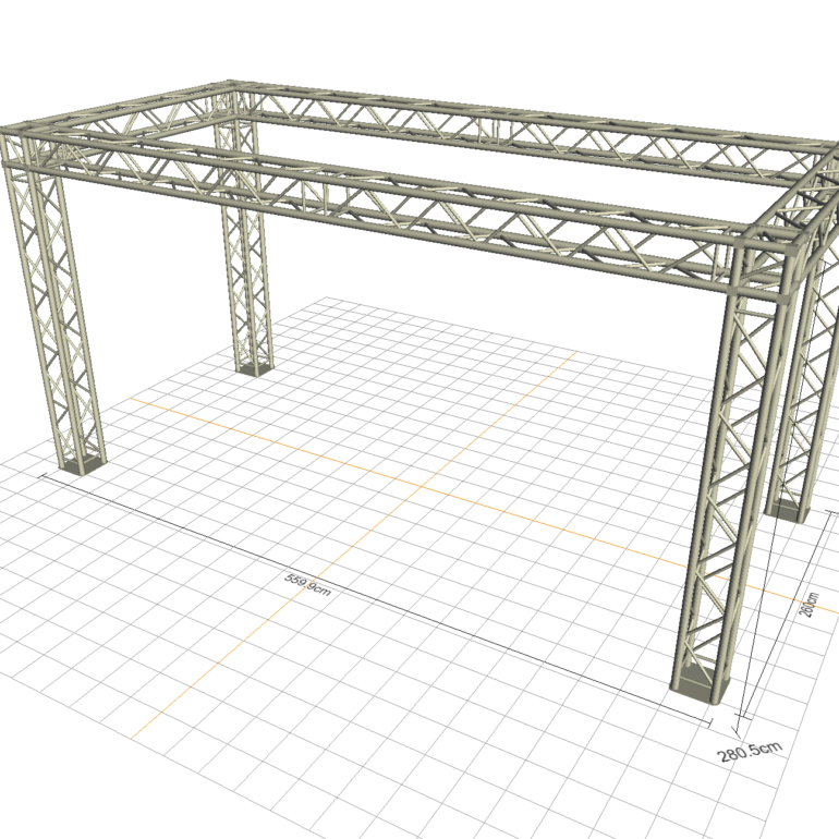 18.3' x 8.5' x 9.2' Rectangle